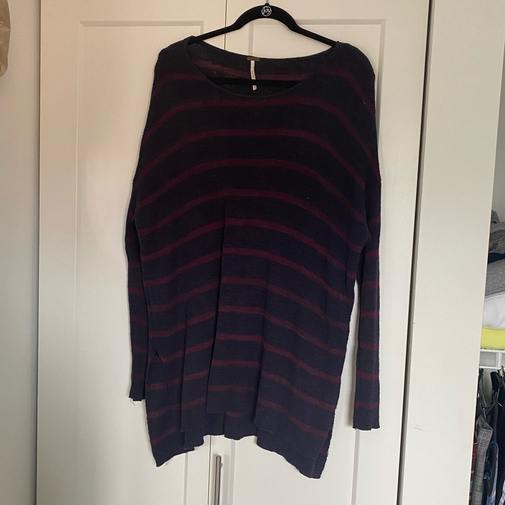 Free people long tunic sweater